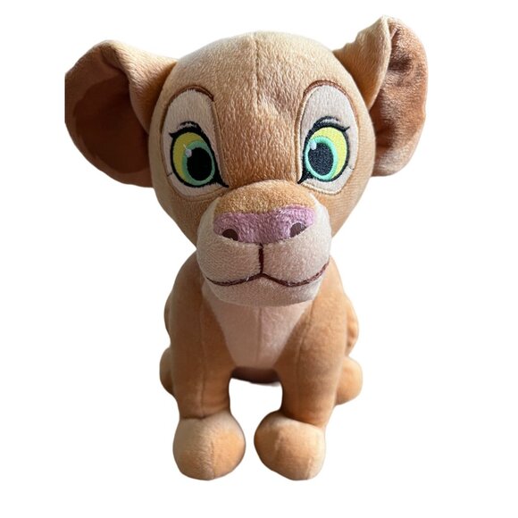 Disney Store Young Nala Plush 11" Tan Sitting Embroidered The Lion King Soft Toy - Picture 2 of 7